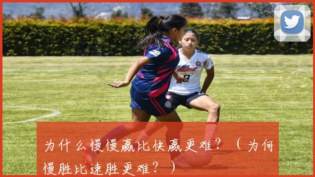 为什么慢慢赢比快赢更难？（为何慢胜比速胜更难？）