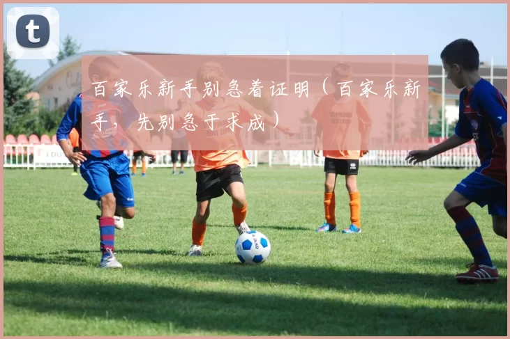 百家乐新手别急着证明（百家乐新手，先别急于求成）