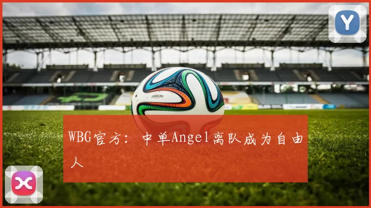 WBG官方：中单Angel离队成为自由人